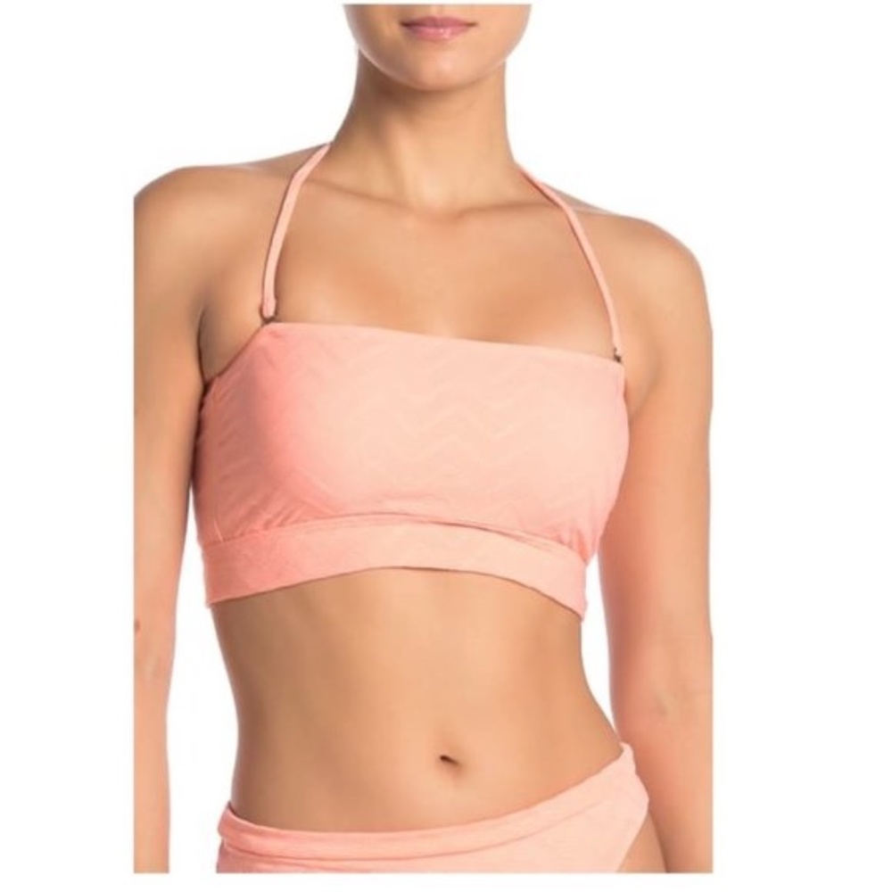 NWOT BECCA Bandeau Bikini Top